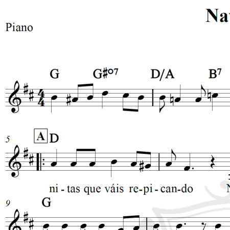 Navidad - Antonio Machin - Piano/Vocal