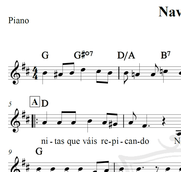 Navidad - Antonio Machin - Piano/Vocal