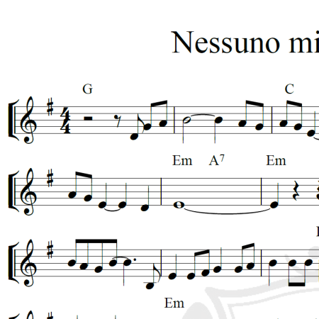 Nessuno mi puó giudicare - Piano