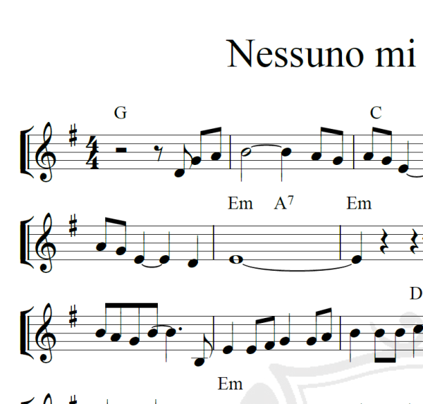 Nessuno mi puó giudicare - Piano