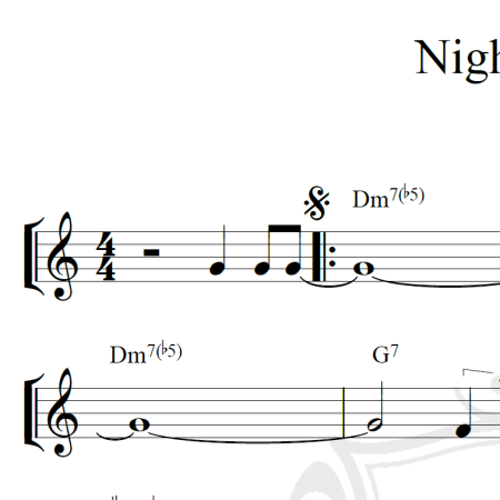 Night and day - Piano