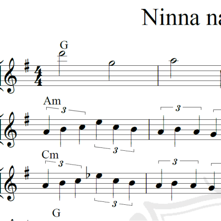 Ninna nanna d'amore - Piano