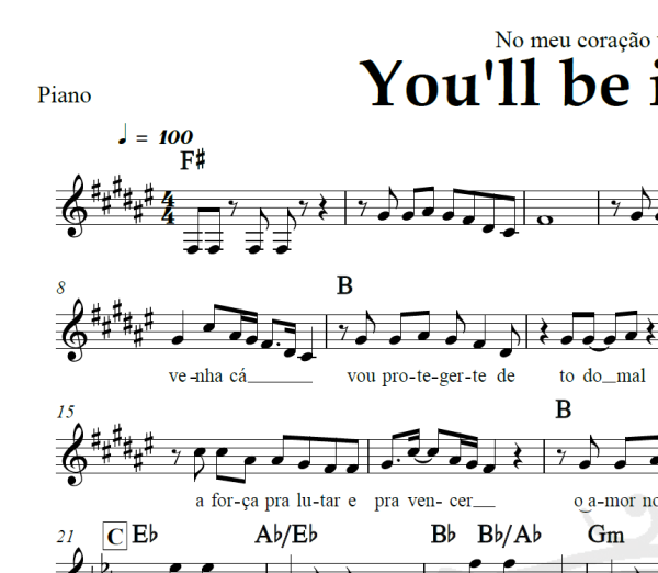 No meu coração você vai sempre estar - Ed Motta - Piano/Vocal