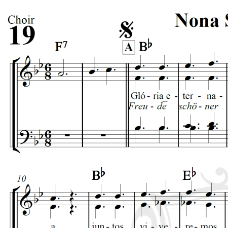 Nona Sinfonia - Beethoven - Arranjo Coral