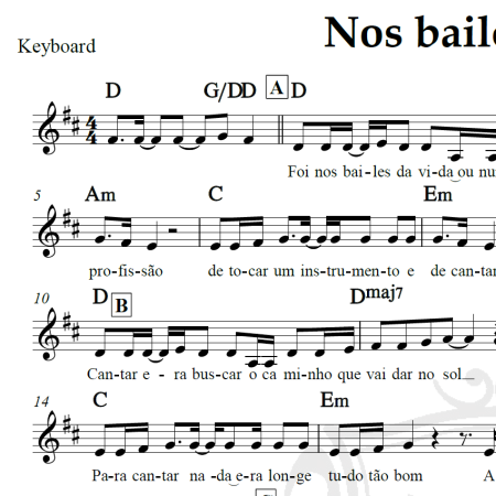 Nos bailes da vida - Milton Nascimento - Arranjo Coral