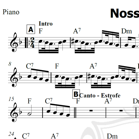 Nosso Xote - Bicho de pé - Cifra