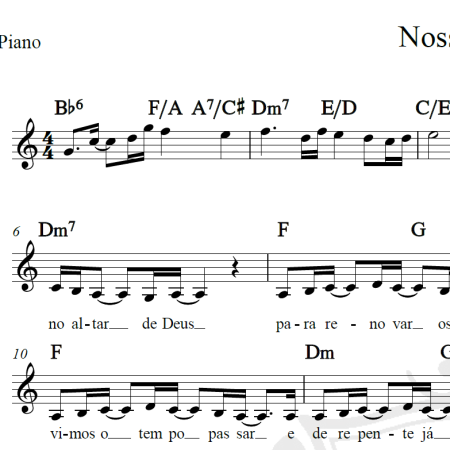 Nossos votos - Léa Mendonça - Piano/Vocal