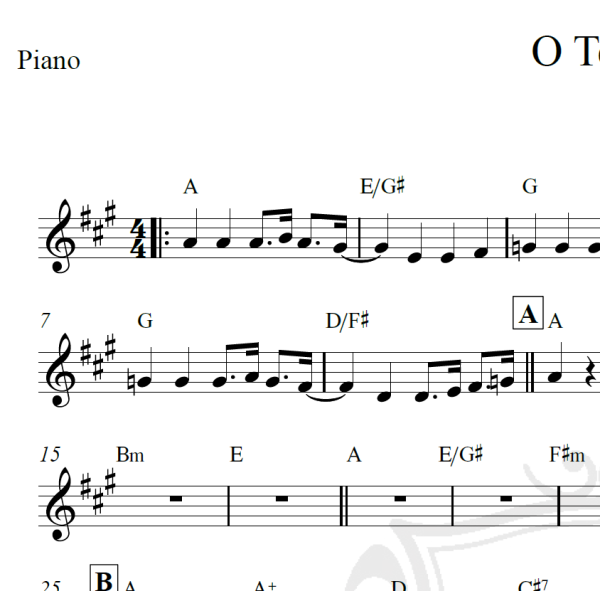 O Tempo - Móveis Coloniais de Acaju - Cifra