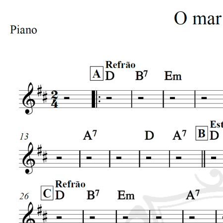 O mar serenou - Clara Nunes - Cifra