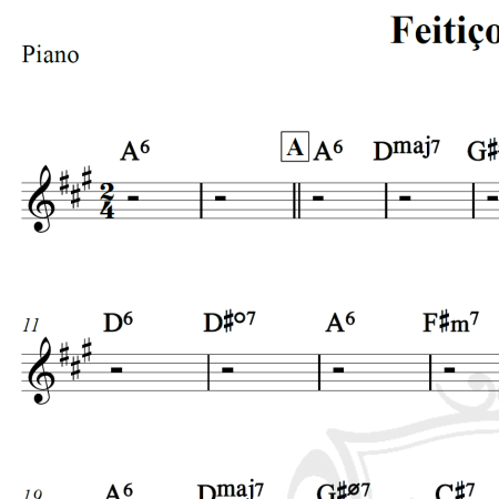 Feitiço da vila - Noel Rosa - Cifra