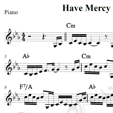 Have Mercy on the criminal - Elton John - Piano/Vocal