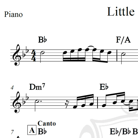 Little Jeannie - Elton John - Piano/Vocal