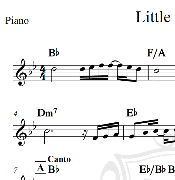 Little Jeannie - Elton John - Piano/Vocal