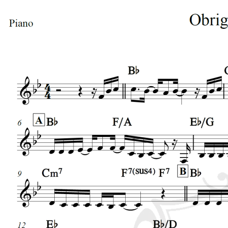 Obrigado mãe - Naiara Azevedo - Piano