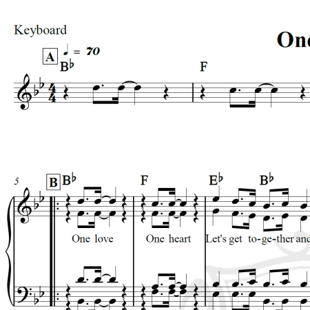 One love - Bob Marley - Arranjo Coral