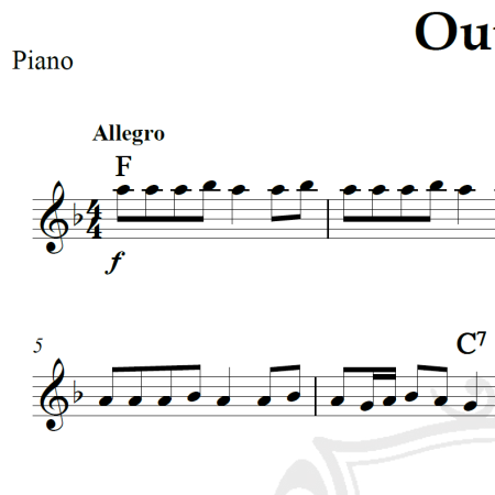 Outono - Vivaldi - Piano