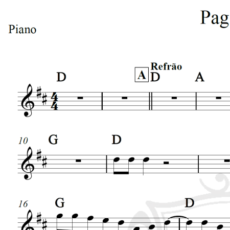 Paga pau - Fernando e Sorocaba - Cifra