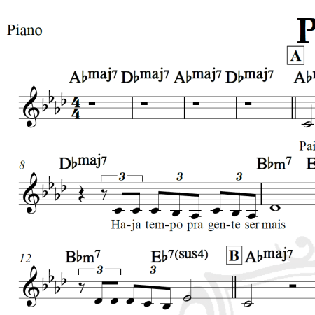 Pai - Fábio Júnior - Piano/Vocal