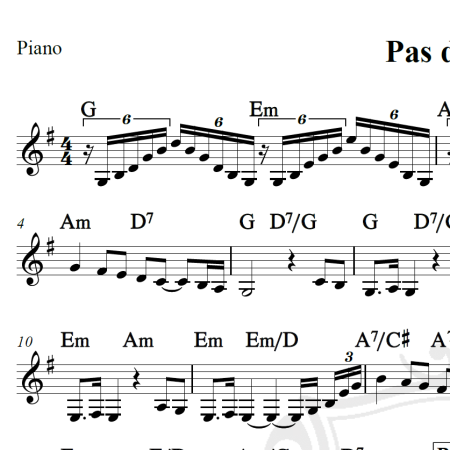 Pas de Duex - Tchaikovsky - Piano