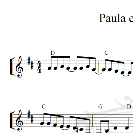 Paula e Bebeto - Caetano Veloso - Piano