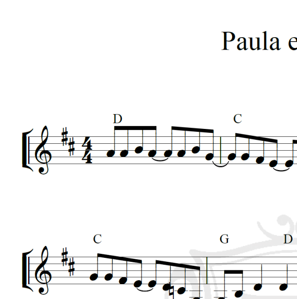 Paula e Bebeto - Caetano Veloso - Piano