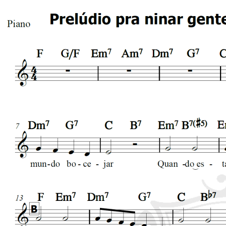 Medley Prelúdio pra ninar gente grande - Paz do meu amor - Luiz Vieira - Piano/Vocal