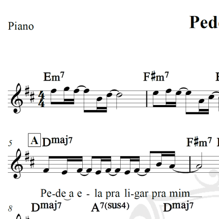 Pede a ela - Tim Maia - Piano/Vocal