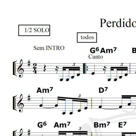 Perdido de amor - Dick Farney - Piano