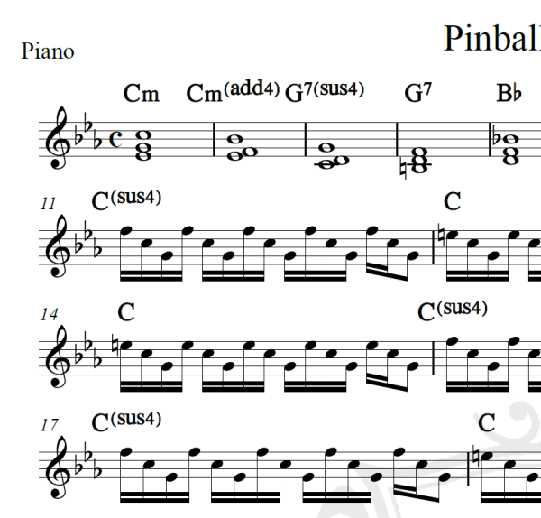 Pinball Wizard - Versão Elton John - Piano/Vocal