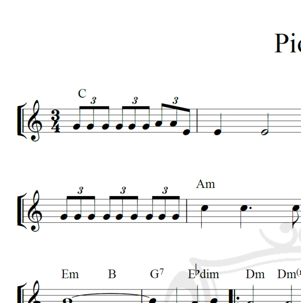 Piove - Piano