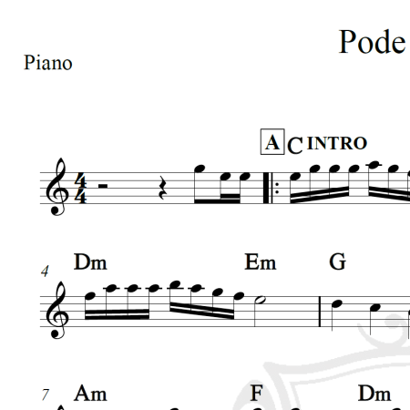 Pode chorar - Jorge e Mateus - Cifra