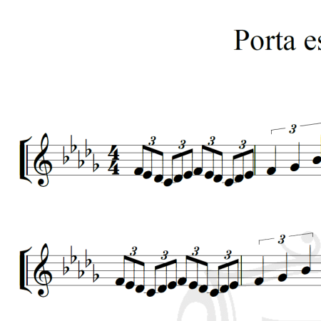 Porta estandarte - Geraldo Vandré - Piano