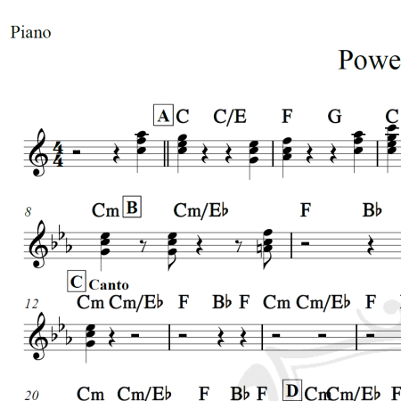 The Power of love - Huey Lewis - Cifra