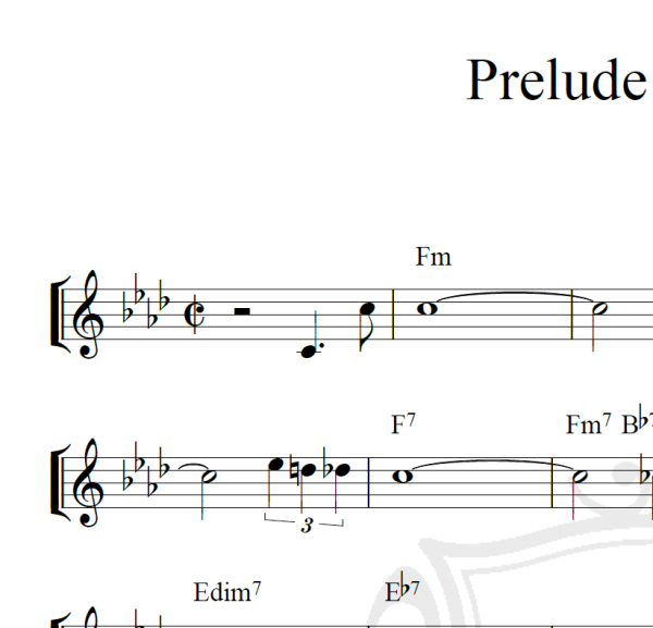 Prelude for Love - Chopin - Piano