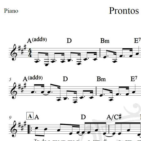 Prontos para amar - Guilherme Arantes - Piano/Vocal