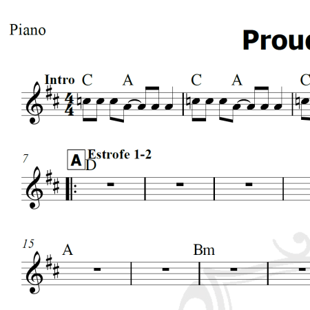 Proud Mary - Creedance - Cifra