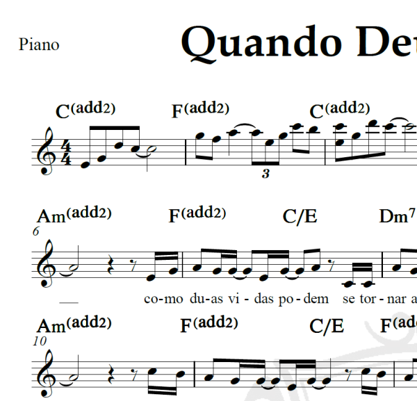 Quando Deus criou você - Tatiana Costa e Leonardo Gonçalves - Piano/Vocal