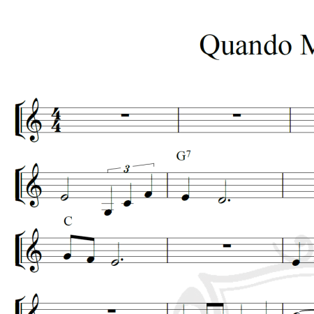 Quando M'innamoro - Piano