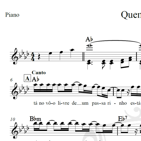 Quem é ele? - Zezé di Camargo e Luciano - Piano/Vocal