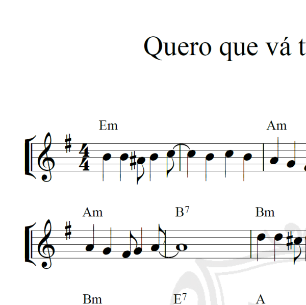 Quero que vá tudo pro inferno - Roberto Carlos - Piano