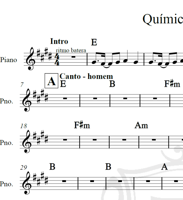Química do amor - Luan Santana e Ivete Sangalo - Cifra