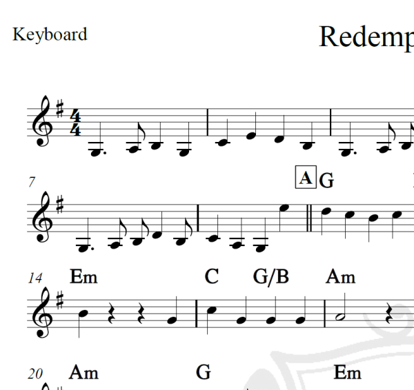 Redemption song - Bob Marley - Piano