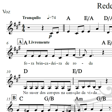 Redescobrir - Elis Regina - Piano/Vocal