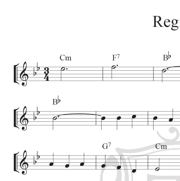 Reginella - Piano