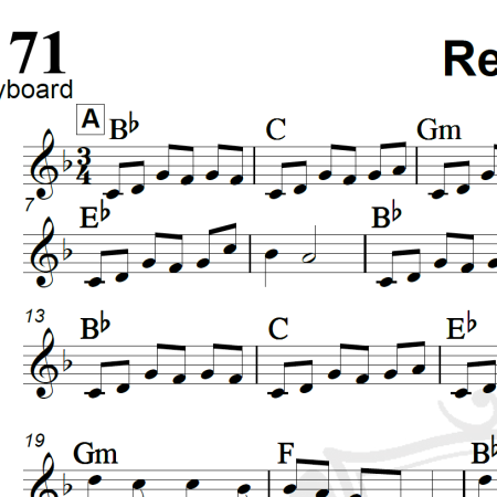 Resist - Rush - Piano/Vocal