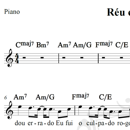 Réu confesso - Tim Maia - Piano/Vocal