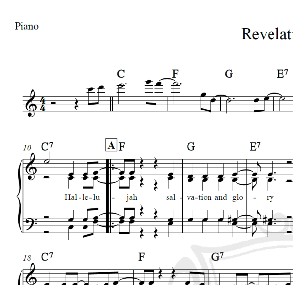 Revelations 19:1 - Sunday Service Choir - Arranjo Coral