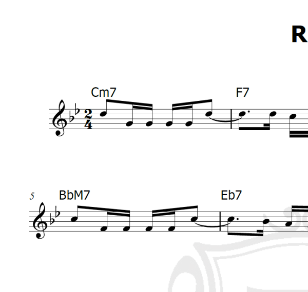 Rio - Piano