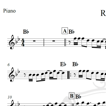 Roar - Katy Perry - Piano