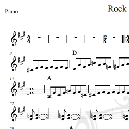 Rock and Roll - Led Zeppelin - Cifra